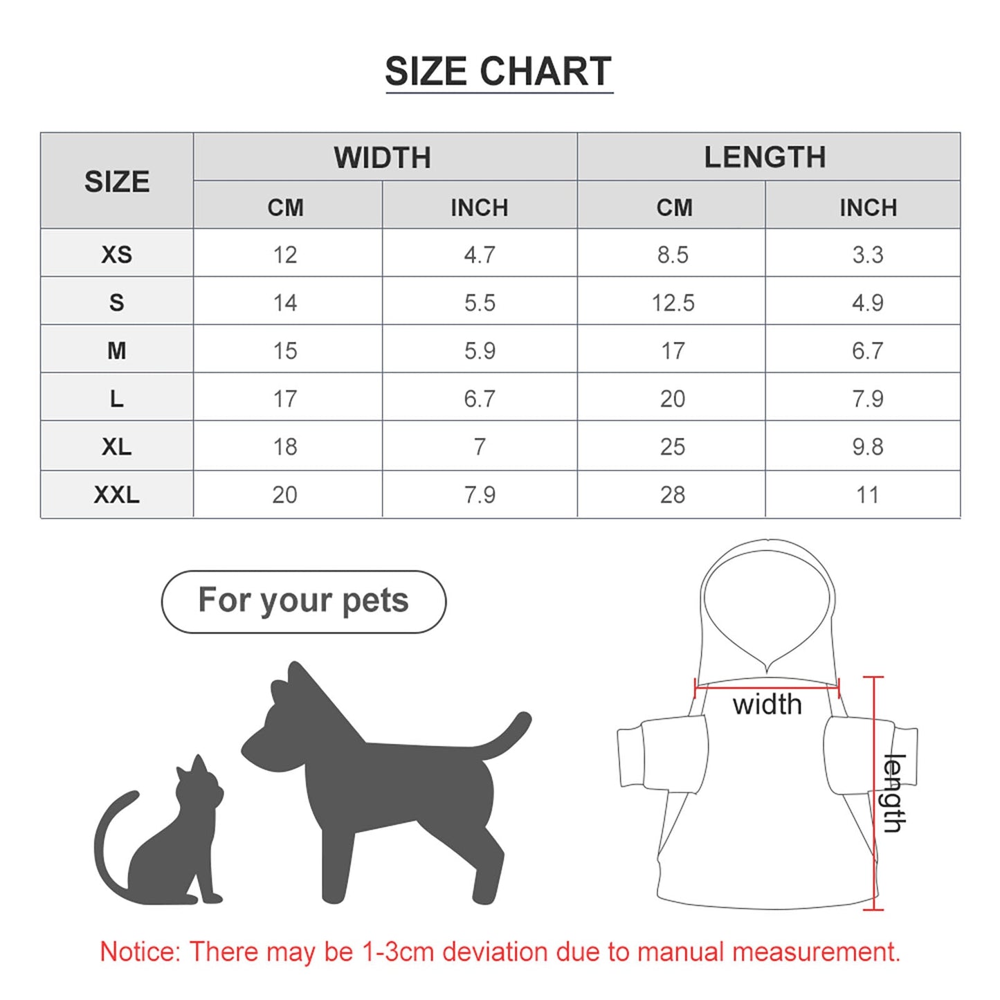 WEPRINTMEPet ClothesCustom Pet Hoodie Dozz off Pet Costume