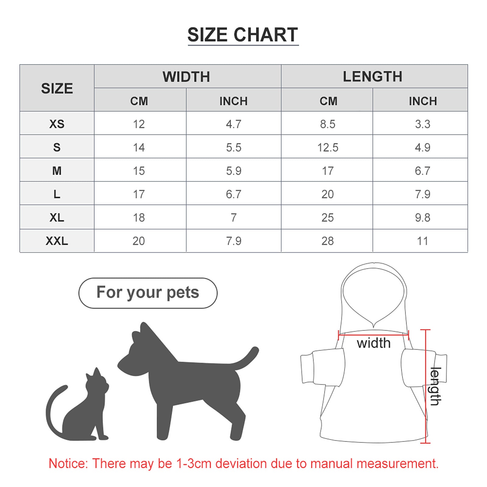 WEPRINTMEPet ClothesCustom Pet Hoodie Dozz off Pet Costume