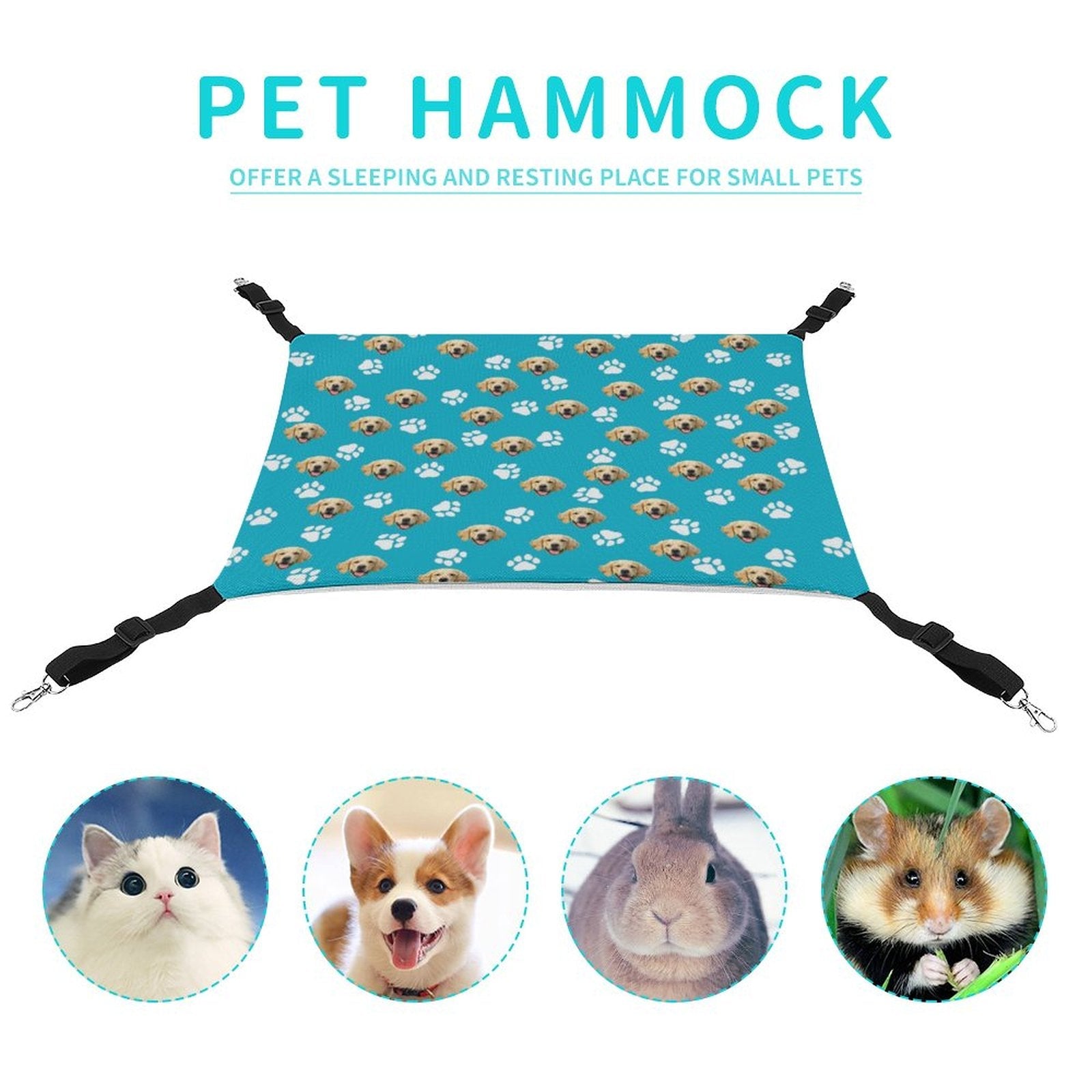 WEPRINTMEPet HammockCustom Pet Face Pet Hammock