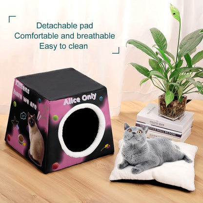 WEPRINTMEPet SuppliesCustom Capsule Pet Waterloo Personalized Cat House