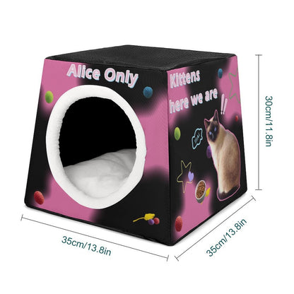 WEPRINTMEPet SuppliesCustom Capsule Pet Waterloo Personalized Cat House