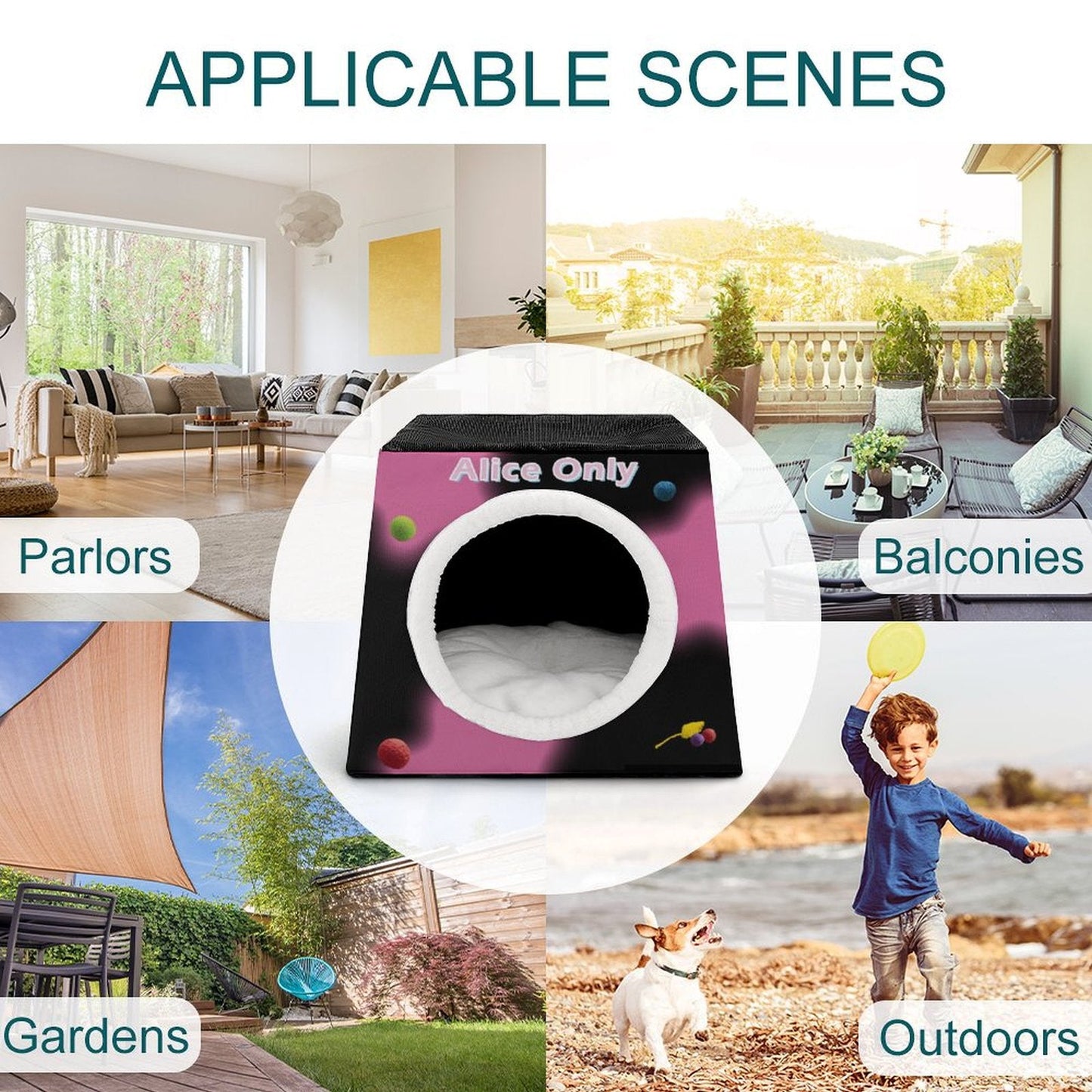 WEPRINTMEPet SuppliesCustom Capsule Pet Waterloo Personalized Cat House