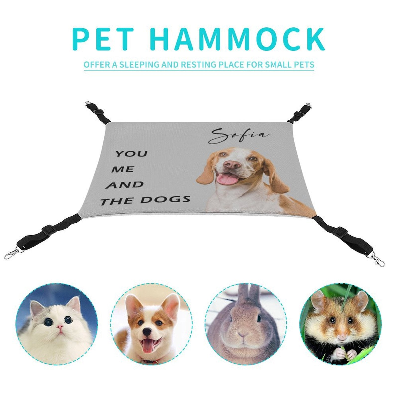 WEPRINTMEPet SuppliesCustom Photo Pet Hammock