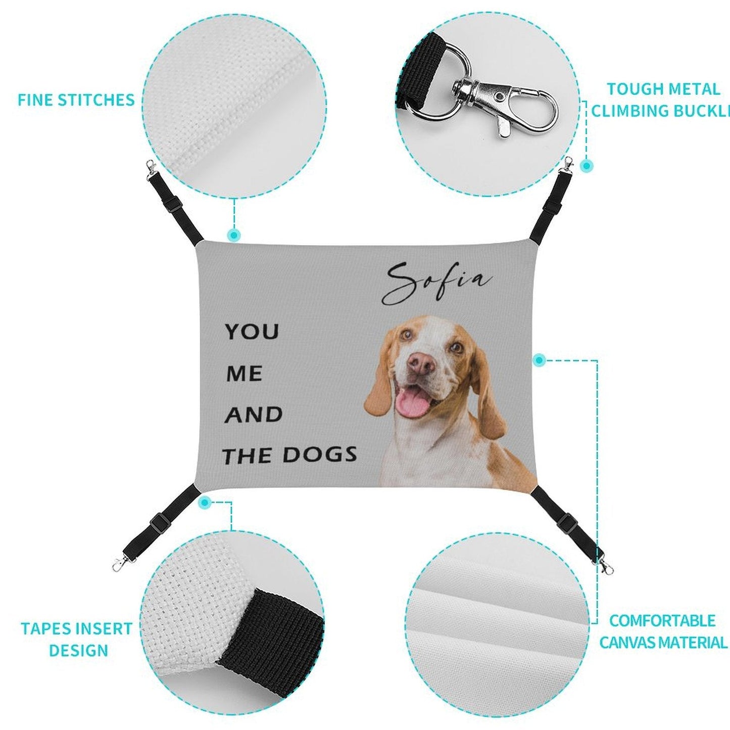 WEPRINTMEPet SuppliesCustom Photo Pet Hammock