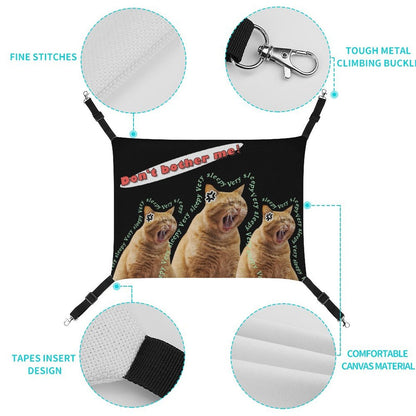 WEPRINTMEPet SuppliesCustom Photo Pet Hammock Don't Bother Me Pet Hammock