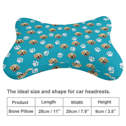 WEPRINTMEPillowCustom Pet Face Car Pillows Set of 2