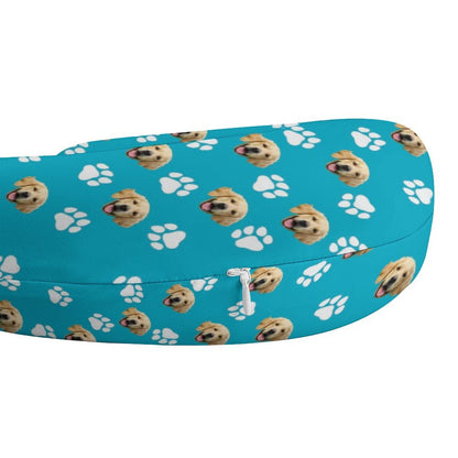 WEPRINTMEPillowCustom Pet Face U - shaped Pillow