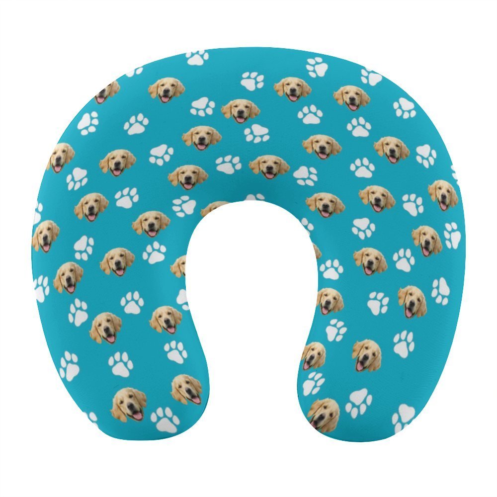 WEPRINTMEPillowCustom Pet Face U - shaped Pillow