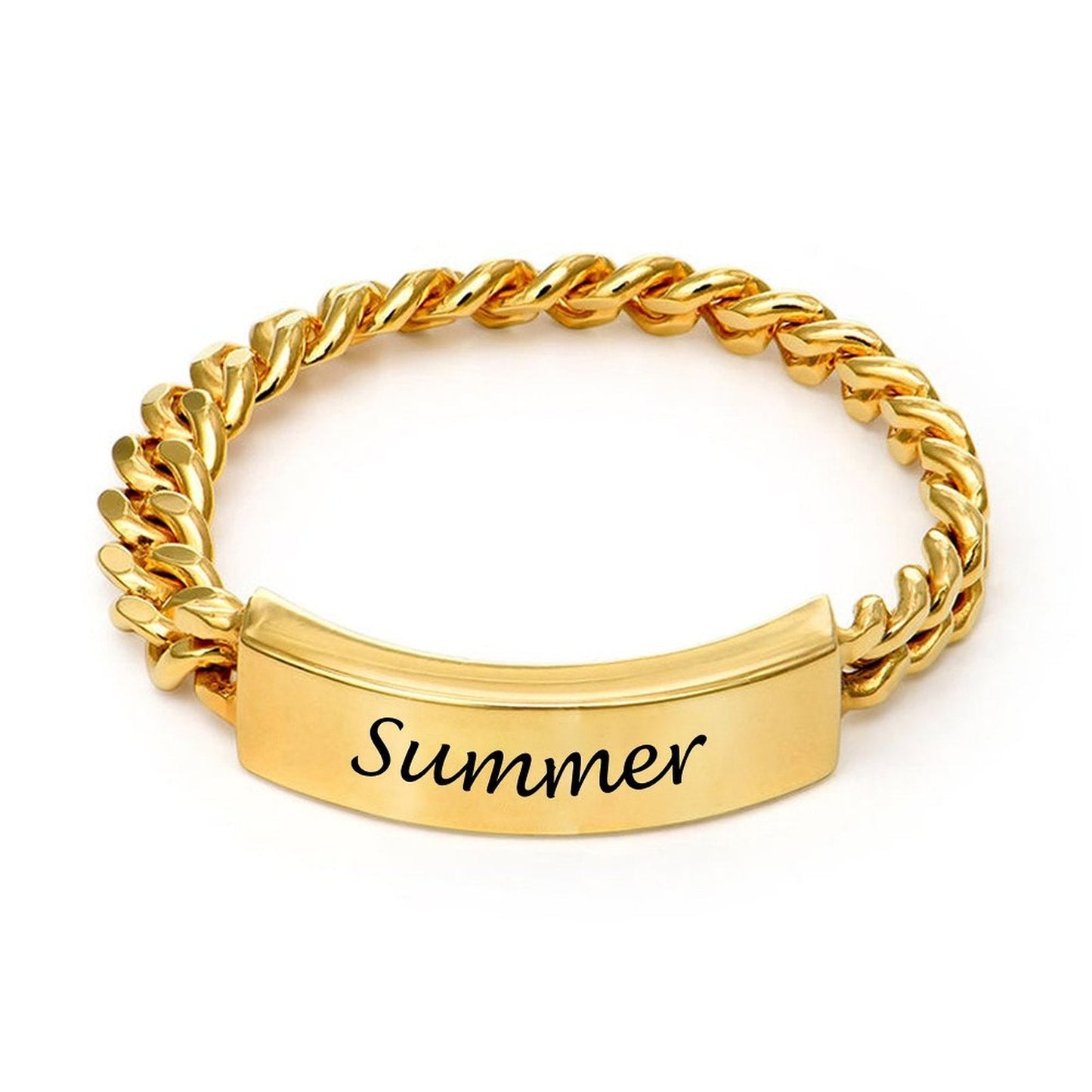 WEPRINTMERingCustom Name Chain Ring