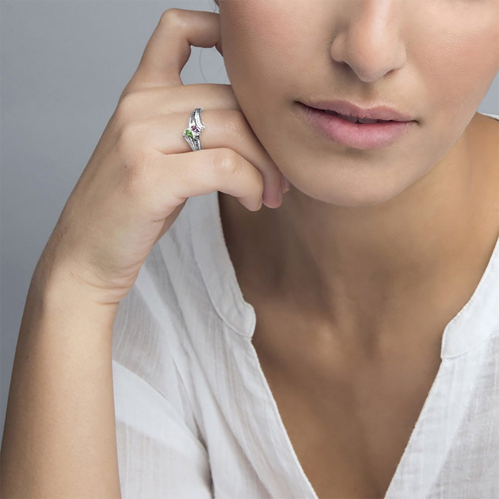 WEPRINTMERingCustom Test Birthstone Ring