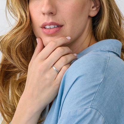 WEPRINTMERingCustom Text Diamond Ring