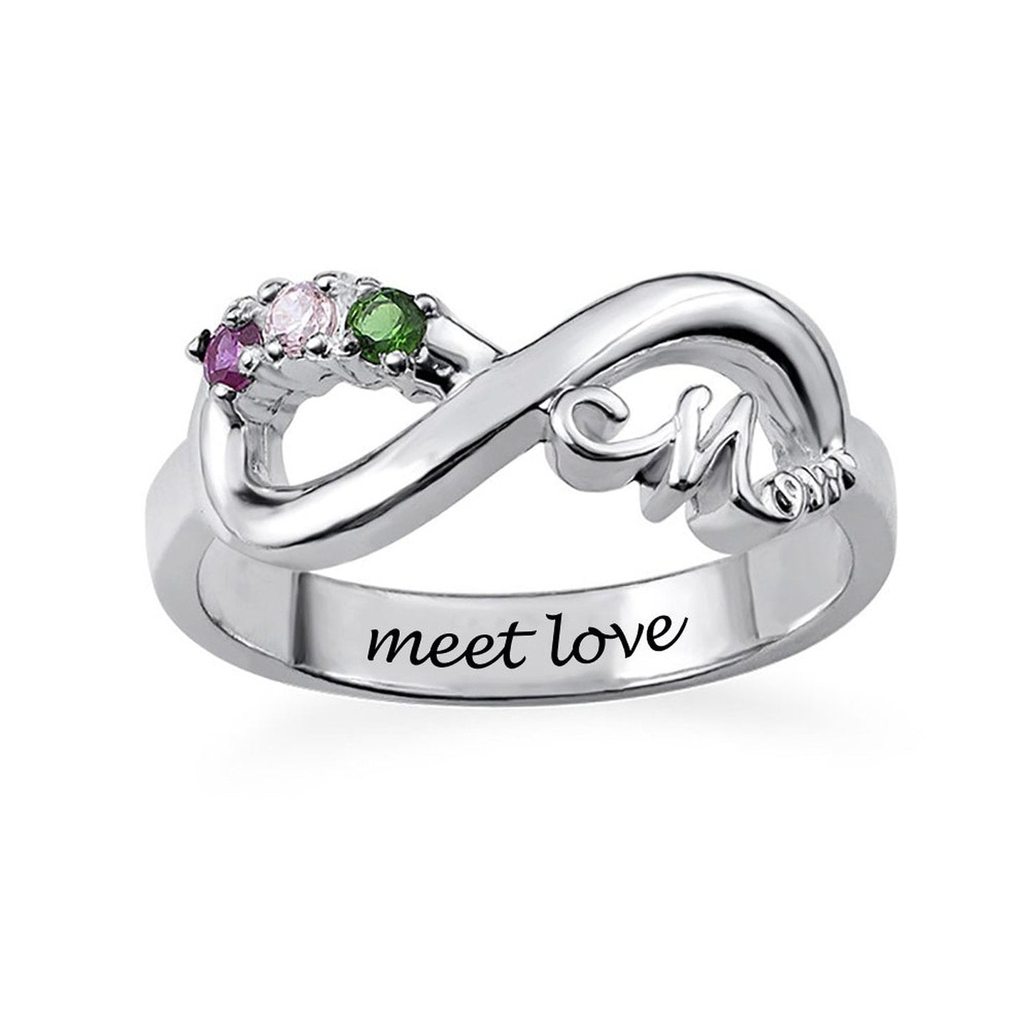 WEPRINTMERingCustom Text Mom Ring