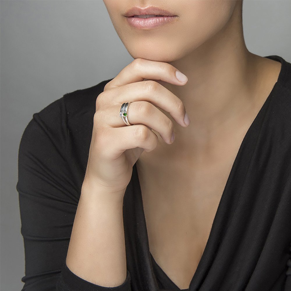 WEPRINTMERingCustom Two Names Double Name Ring