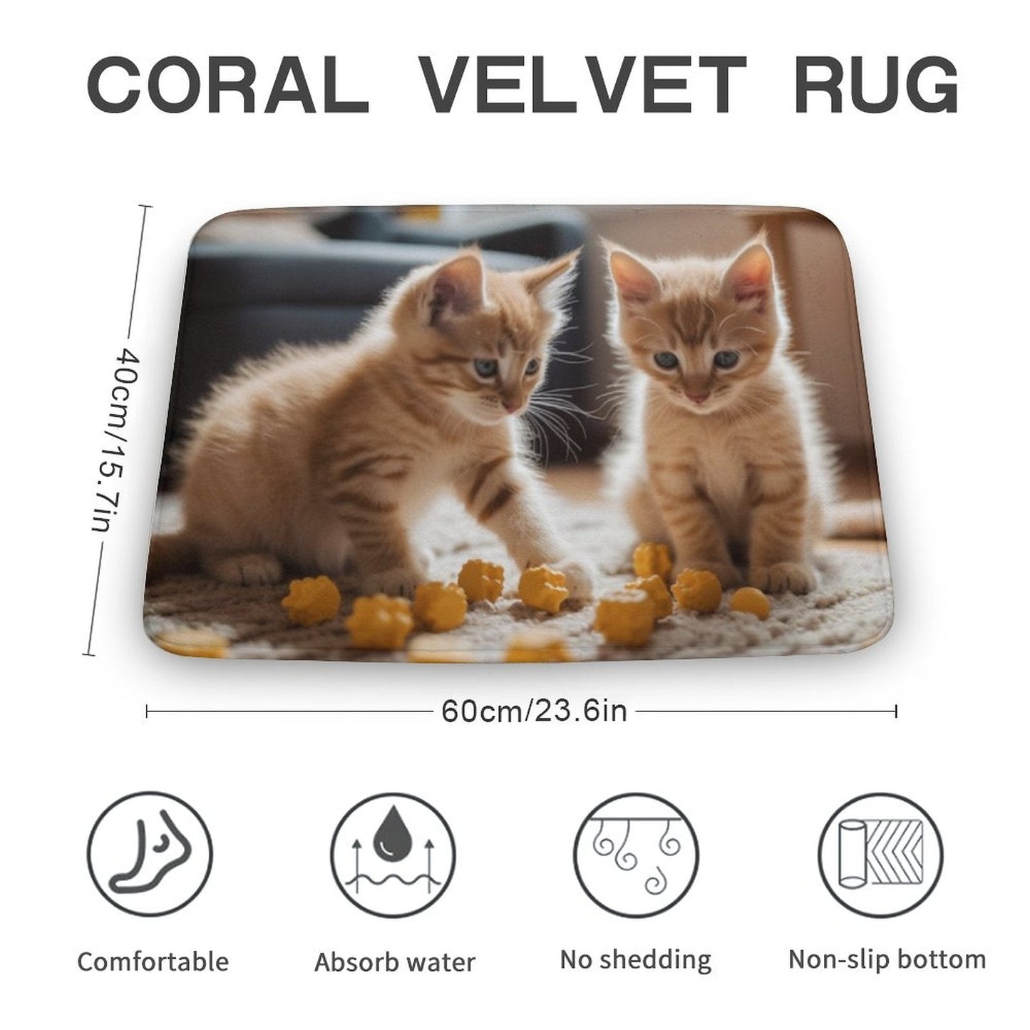 WEPRINTMERugCustom Photo Coral Velvet Rug