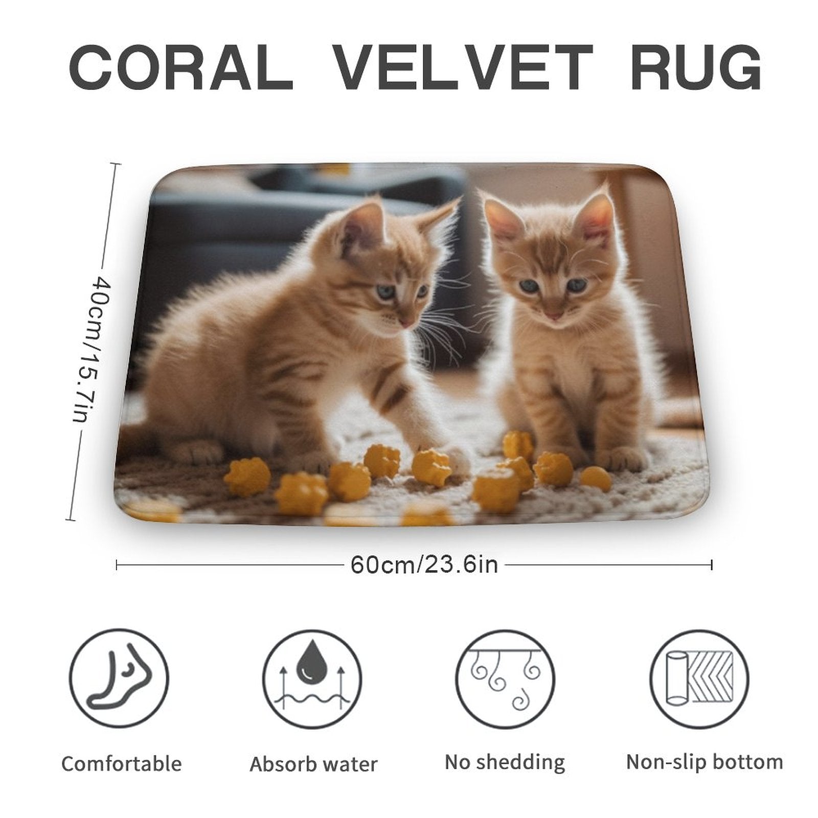 WEPRINTMERugCustom Photo Coral Velvet Rug