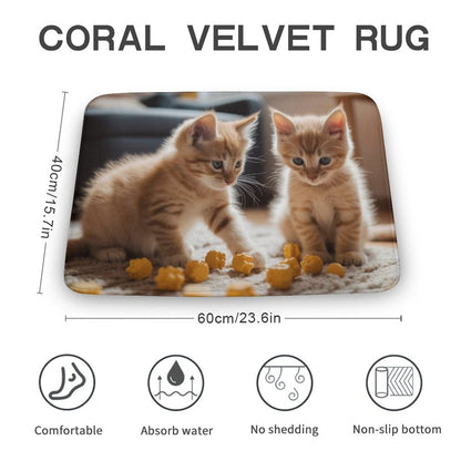 WEPRINTMERugCustom Photo Coral Velvet Rug