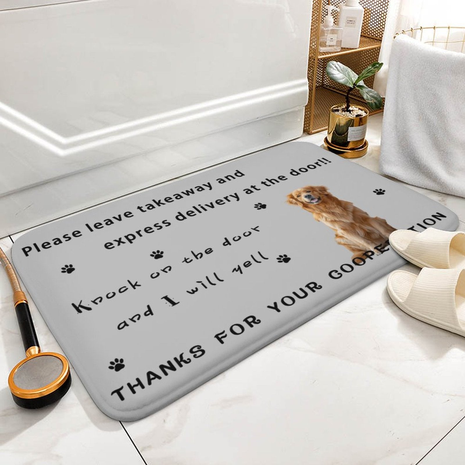 WEPRINTMERugs&MatsCustom Pet Pls Cooperation Coral Velvet Mat