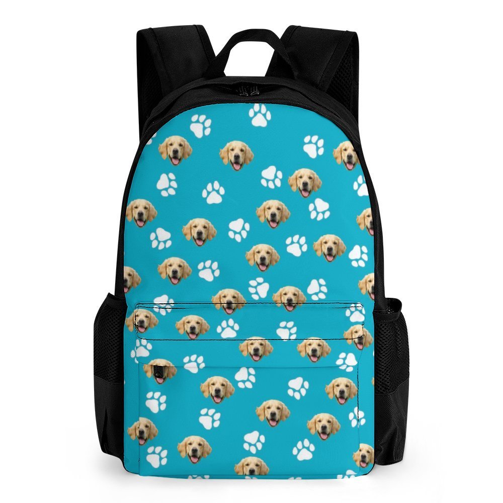 WEPRINTMESchool BagCustom Pet Face Kid's Backpack
