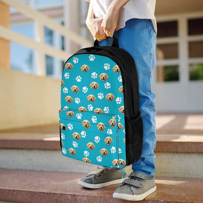 WEPRINTMESchool BagCustom Pet Face Kid's Backpack