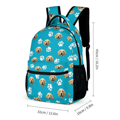 WEPRINTMESchool BagCustom Pet Face Kid's School Bag