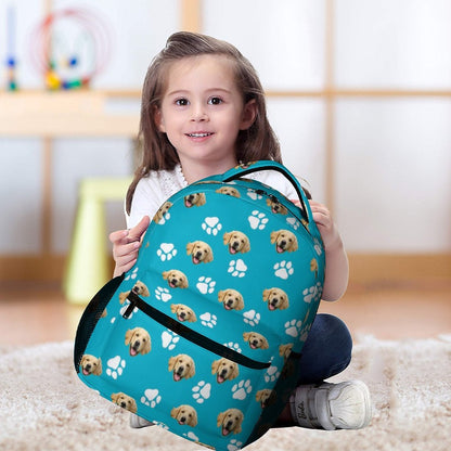 WEPRINTMESchool BagCustom Pet Face Kid's School Bag