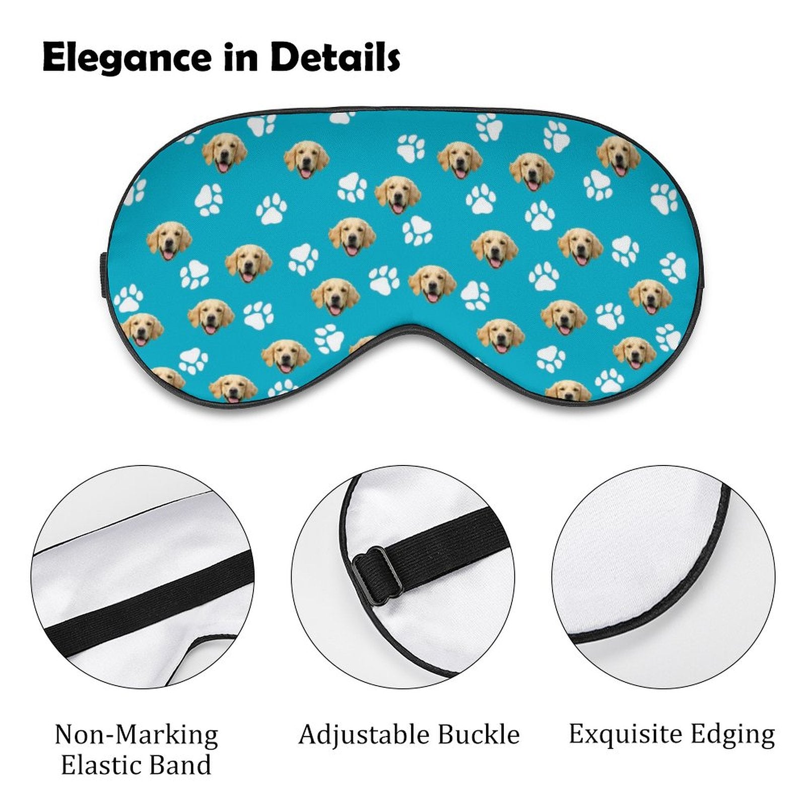 WEPRINTMESleep MaskCustom Pet Face Sleep Mask