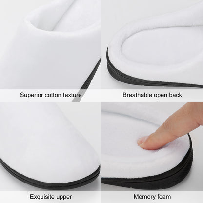 WEPRINTMESlippersCustom Pet Face and Name Love Cotton Slippers