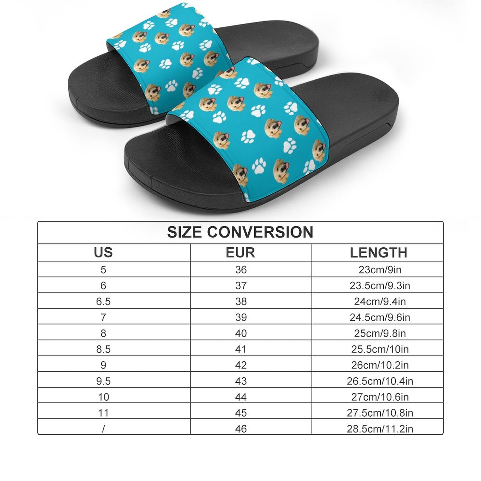 WEPRINTMESlippersCustom Pet Face Unisex Slippers