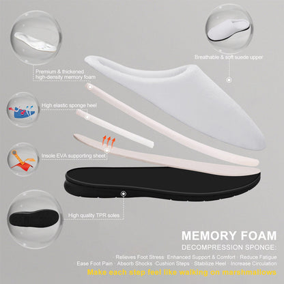 WEPRINTMESlippersCustom Pet Photo and Name Paws Cotton Slippers