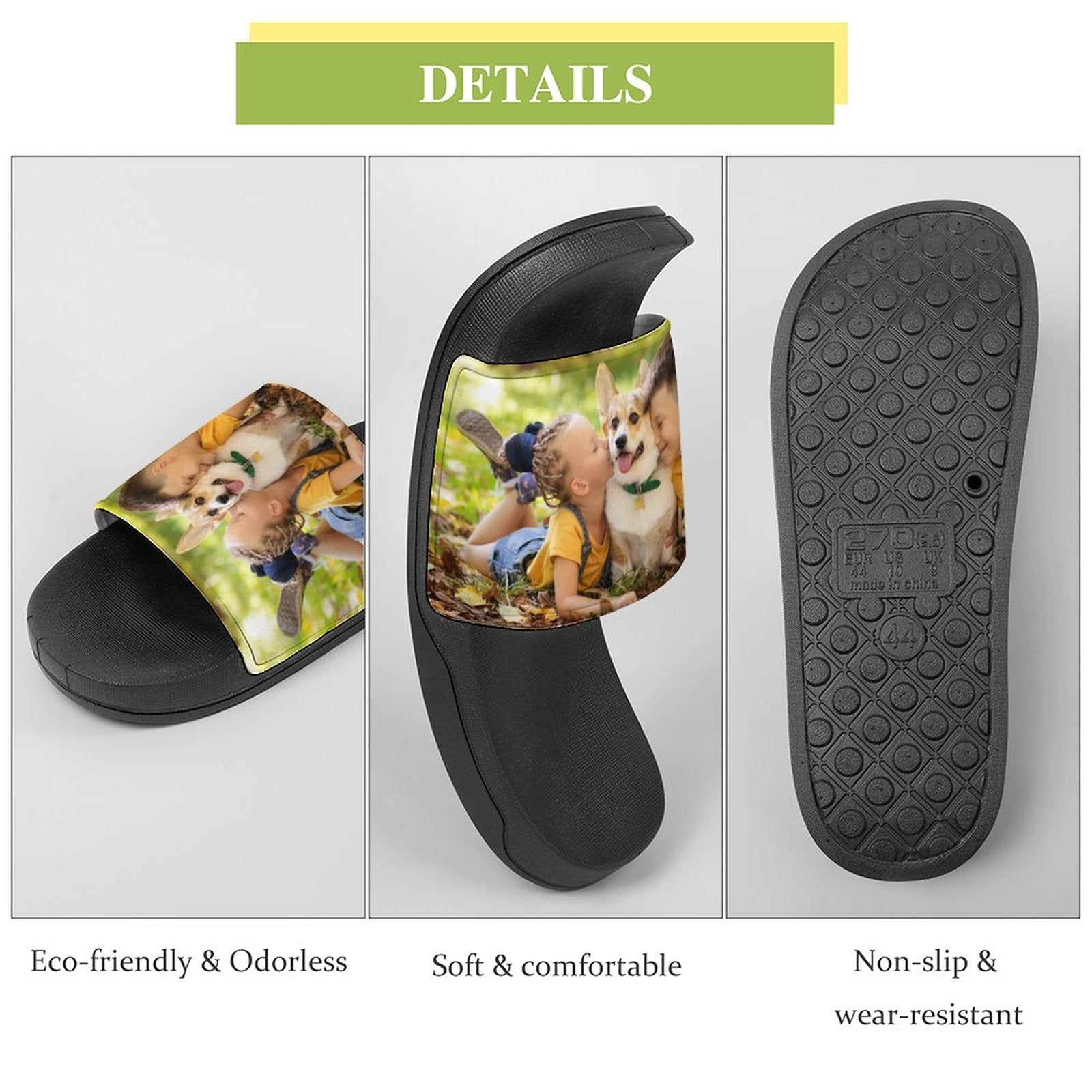 WEPRINTMESlippersCustom Photo Unisex Slippers