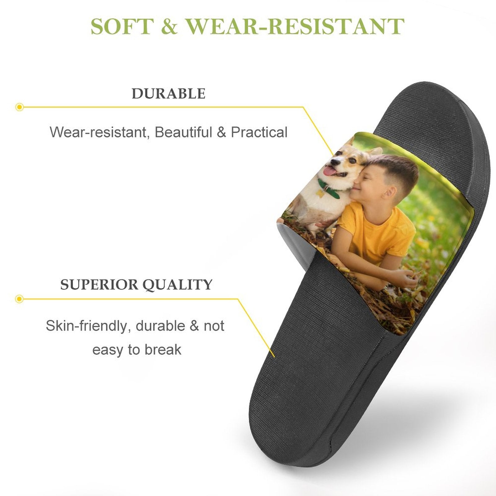 WEPRINTMESlippersCustom Photo Unisex Slippers