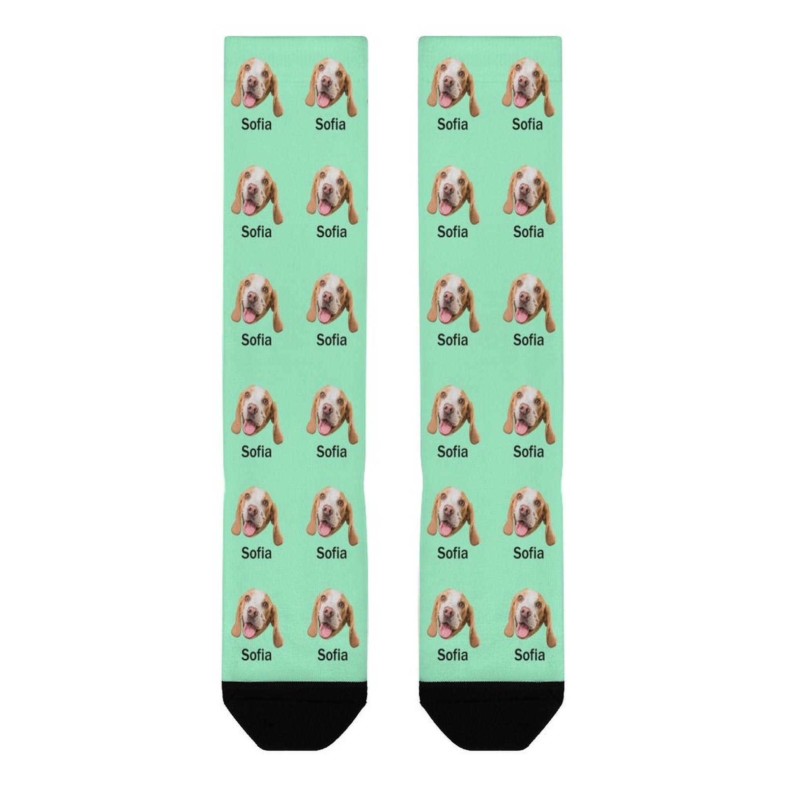 WEPRINTMESocksCustom Pet Face and Name Socks