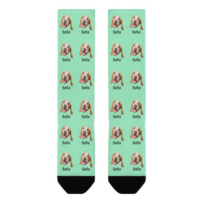 WEPRINTMESocksCustom Pet Face and Name Socks
