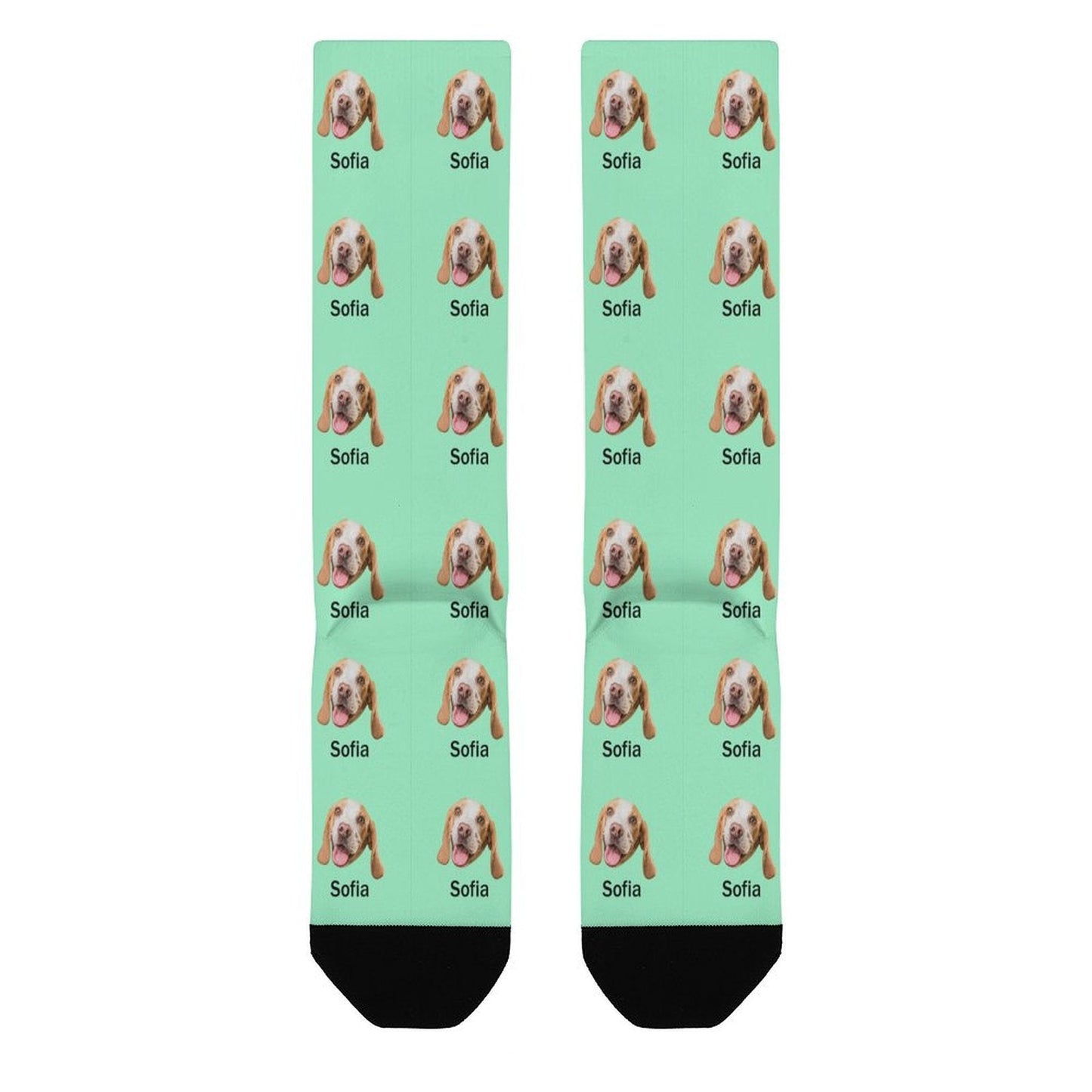 WEPRINTMESocksCustom Pet Face and Name Socks