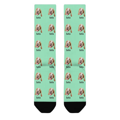WEPRINTMESocksCustom Pet Face and Name Socks