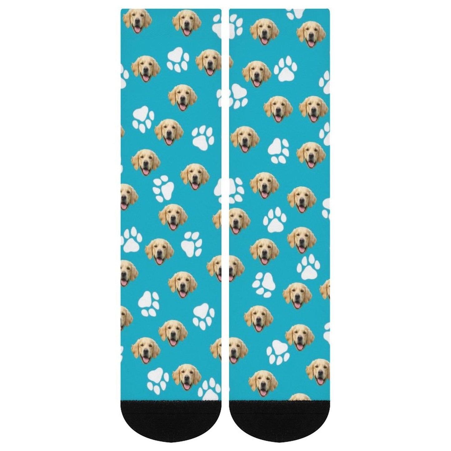 WEPRINTMESocksCustom Pet Face Pet Paws Socks