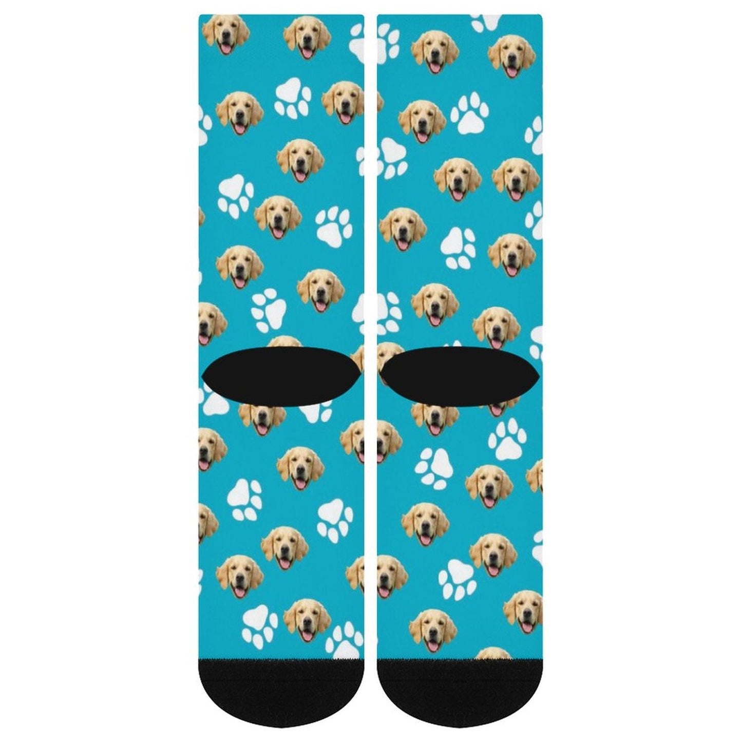 WEPRINTMESocksCustom Pet Face Pet Paws Socks