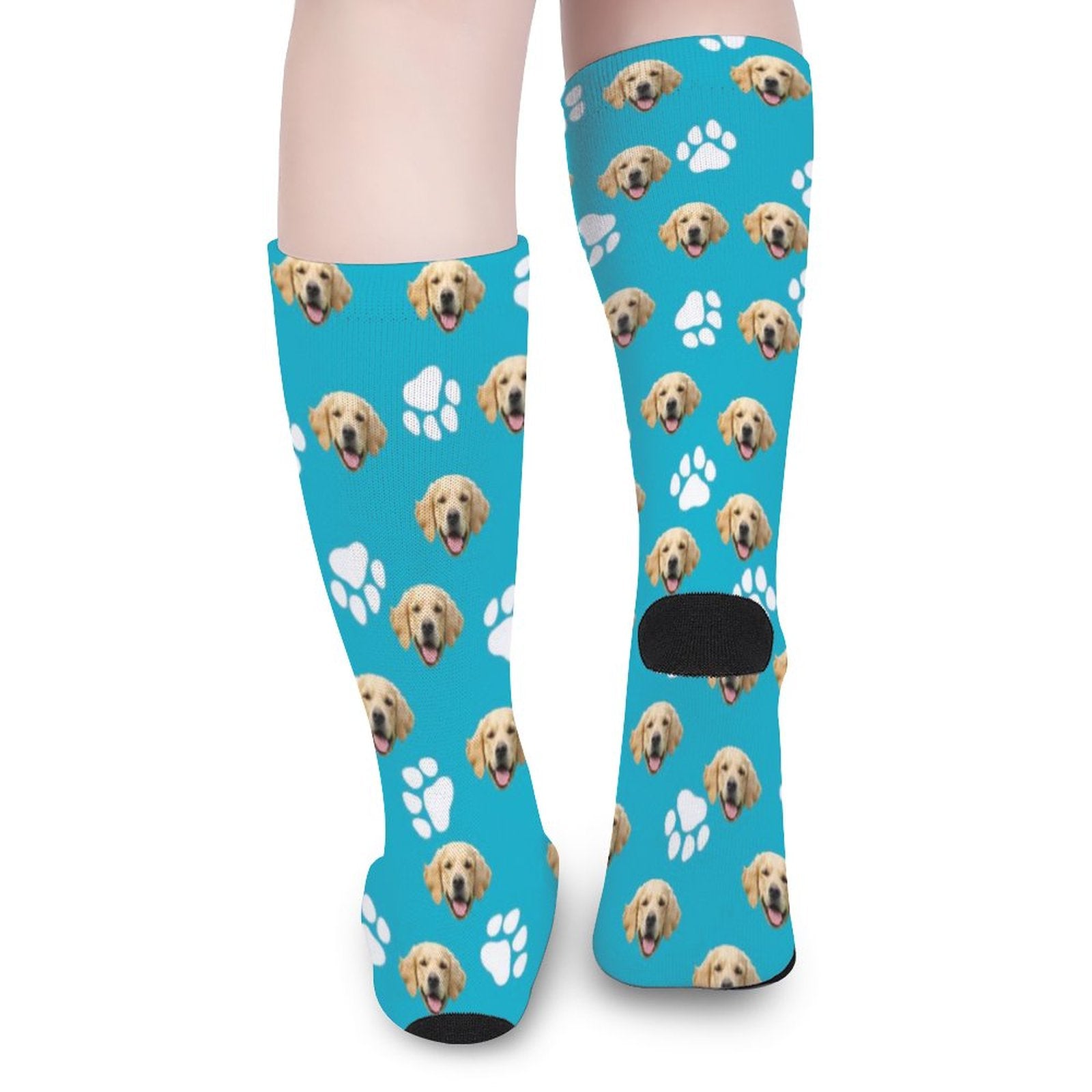 WEPRINTMESocksCustom Pet Face Pet Paws Socks