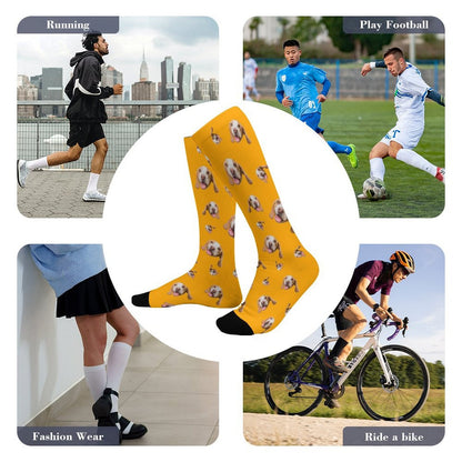 WEPRINTMESocksCustom Pet Face Pets Everywhere Socks
