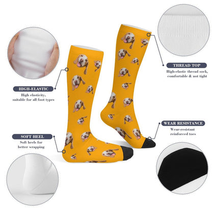 WEPRINTMESocksCustom Pet Face Pets Everywhere Socks