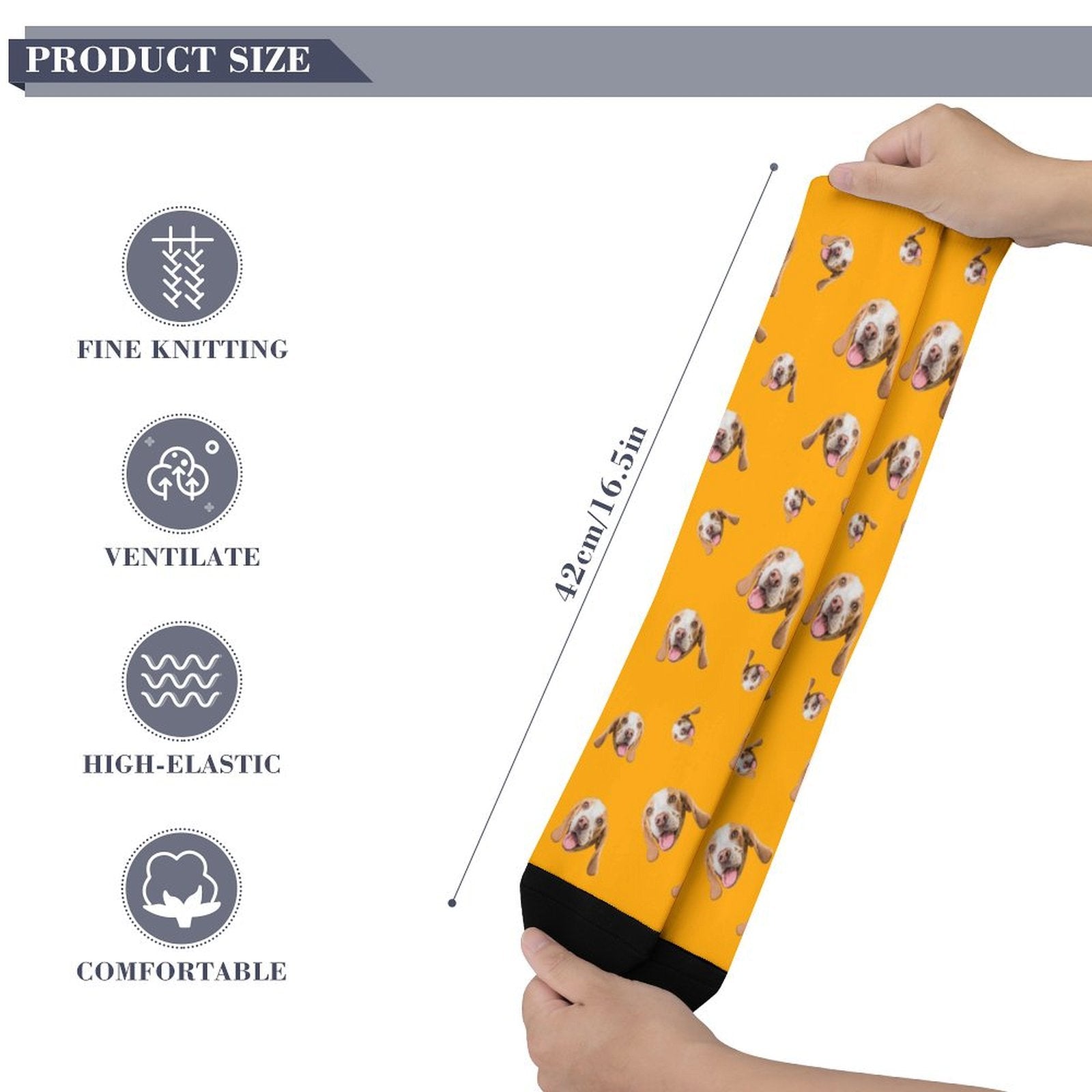 WEPRINTMESocksCustom Pet Face Pets Everywhere Socks