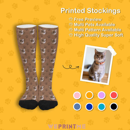 WePrintMeSocksCustom Pet Face Socks