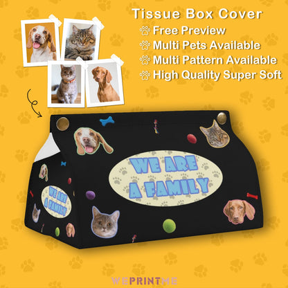 WEPRINTMETissue BoxCustom Pet Face A Family Tissue Box