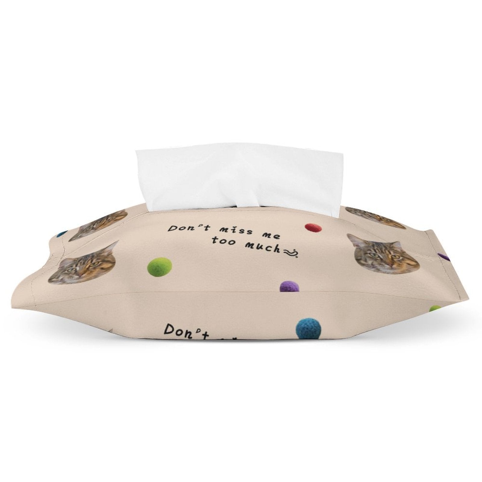 WEPRINTMETissue BoxCustom Pet Face Miss Pet Tissue Box