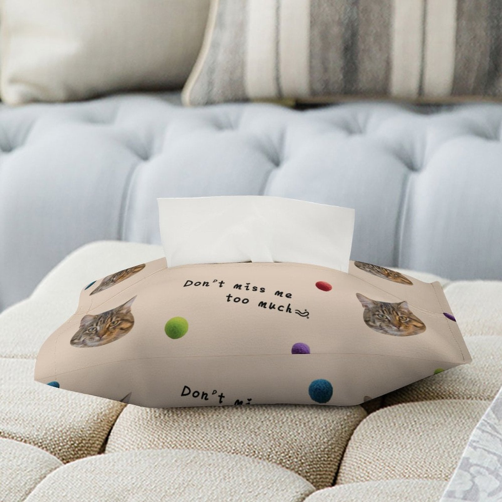 WEPRINTMETissue BoxCustom Pet Face Miss Pet Tissue Box