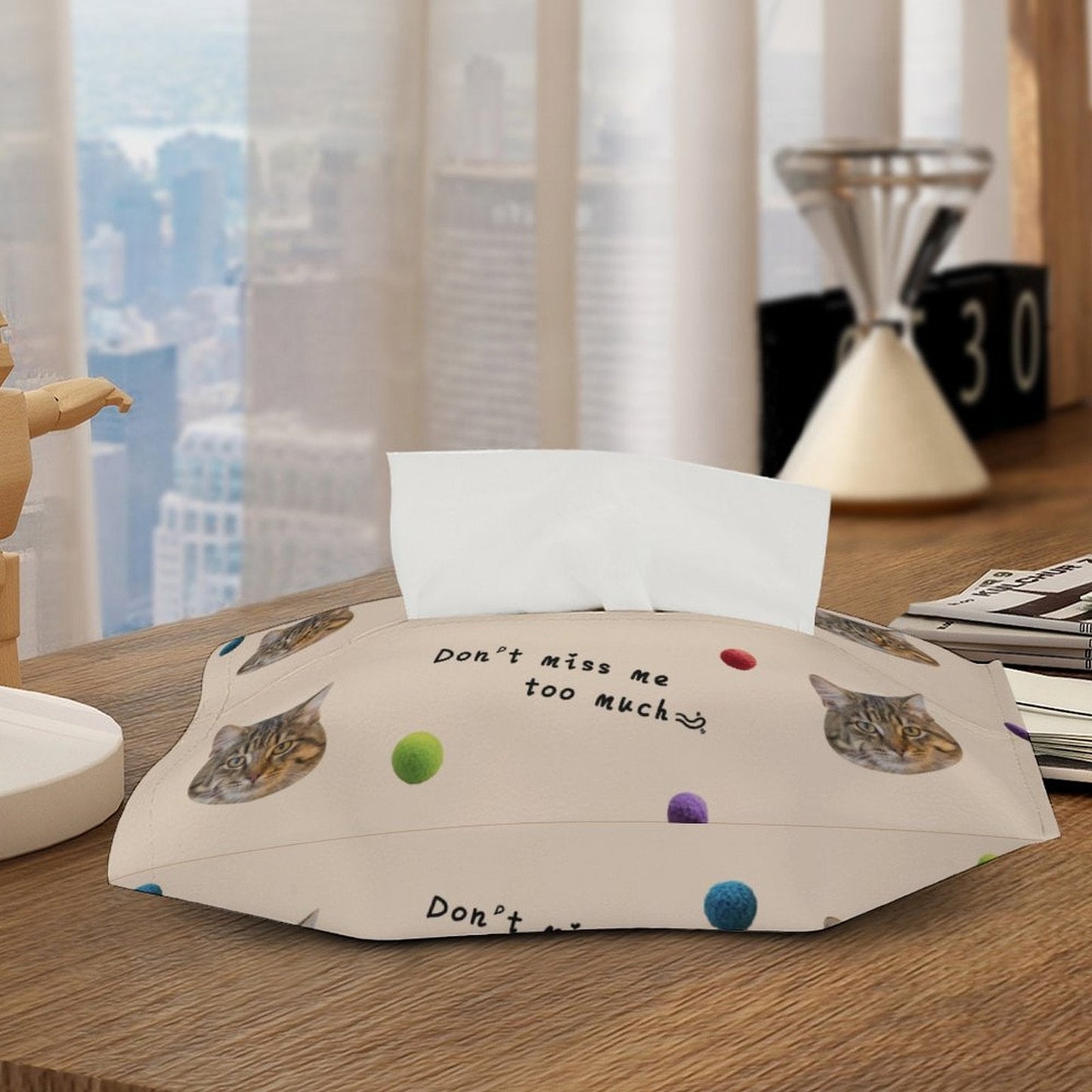 WEPRINTMETissue BoxCustom Pet Face Miss Pet Tissue Box
