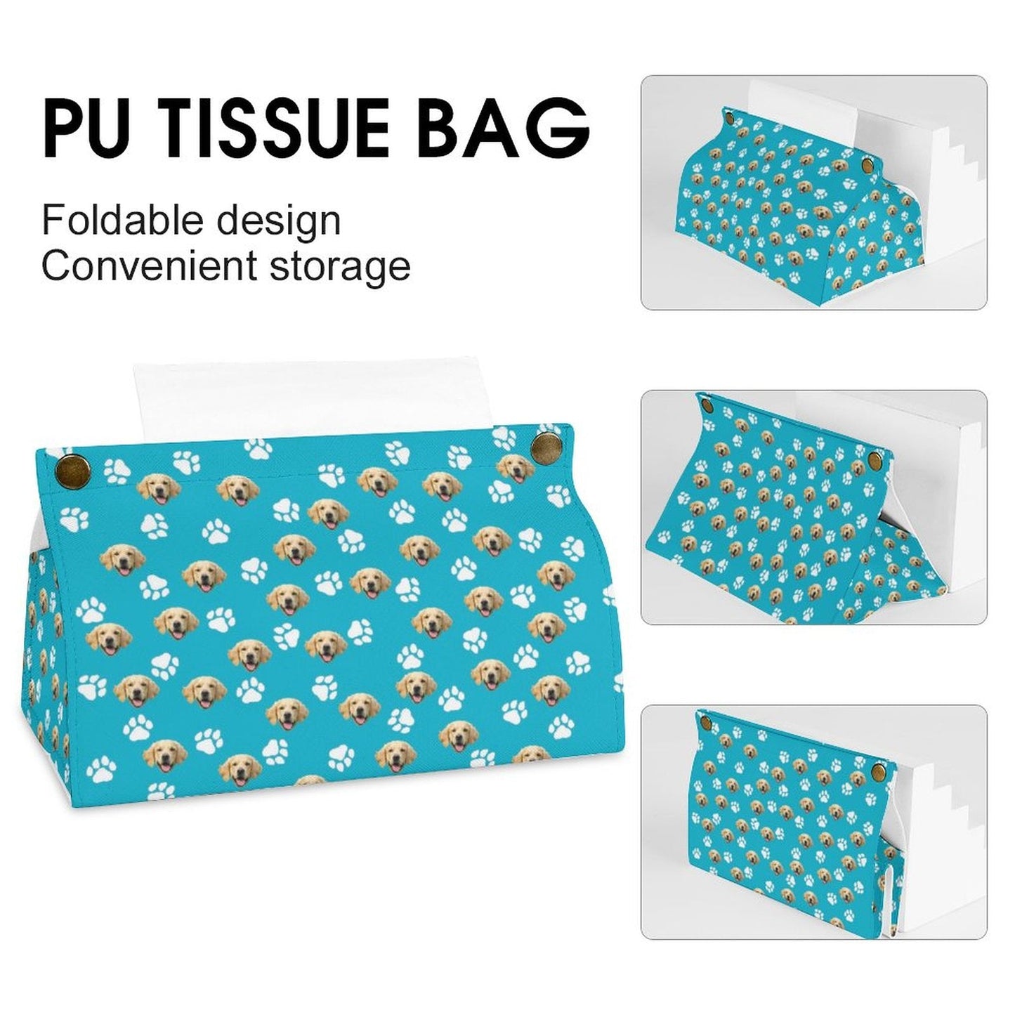 WEPRINTMETissue BoxCustom Pet Face Tissue Box