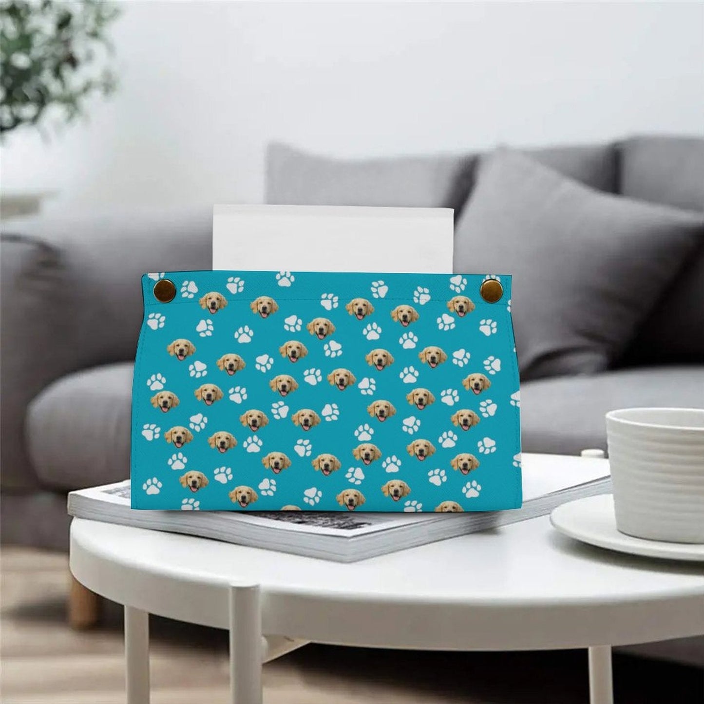 WEPRINTMETissue BoxCustom Pet Face Tissue Box