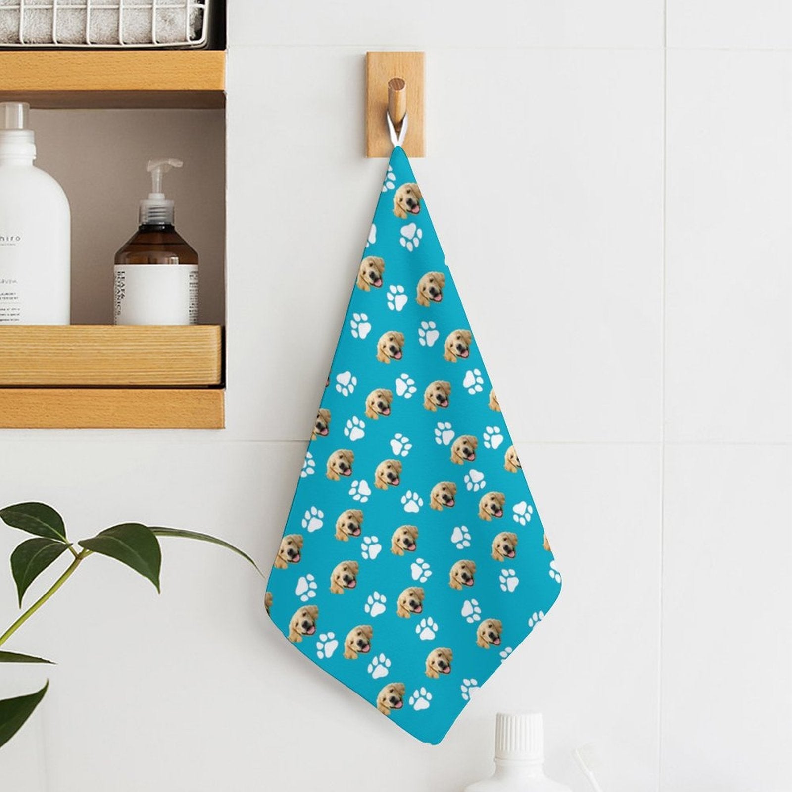 WEPRINTMETowelCustom Pet Face Hand Towel