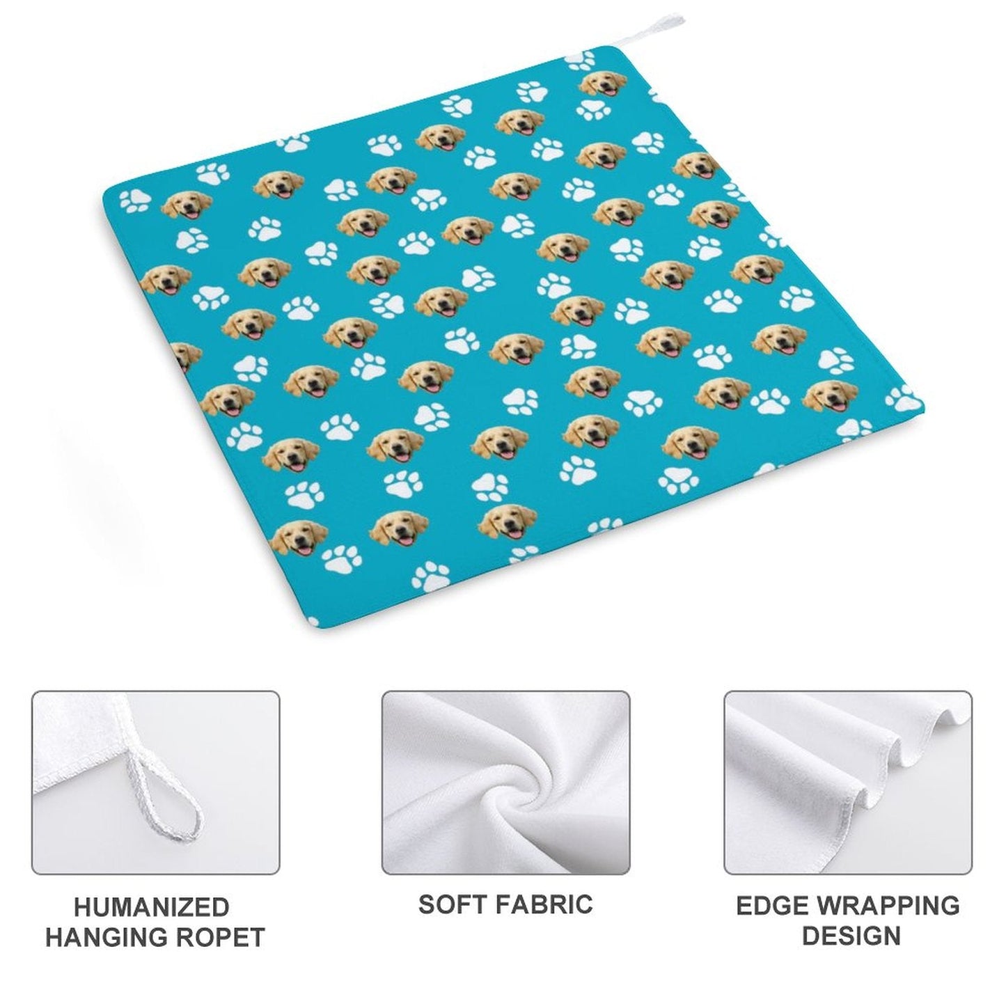 WEPRINTMETowelCustom Pet Face Hand Towel